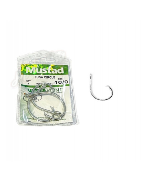 Mustad Demon Tuna Circle 39940 NP.DT 5/0